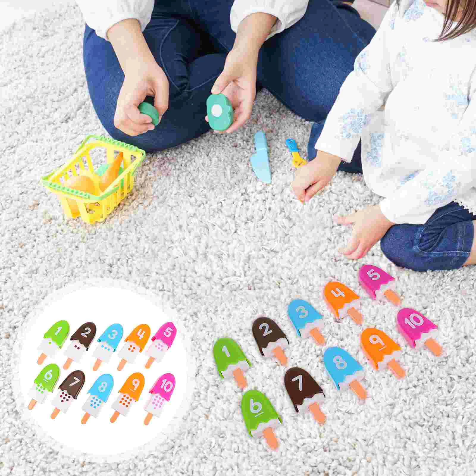 Alphabet Matching Toy Toys Kids Digital Plaything Child Number Recognition Tool