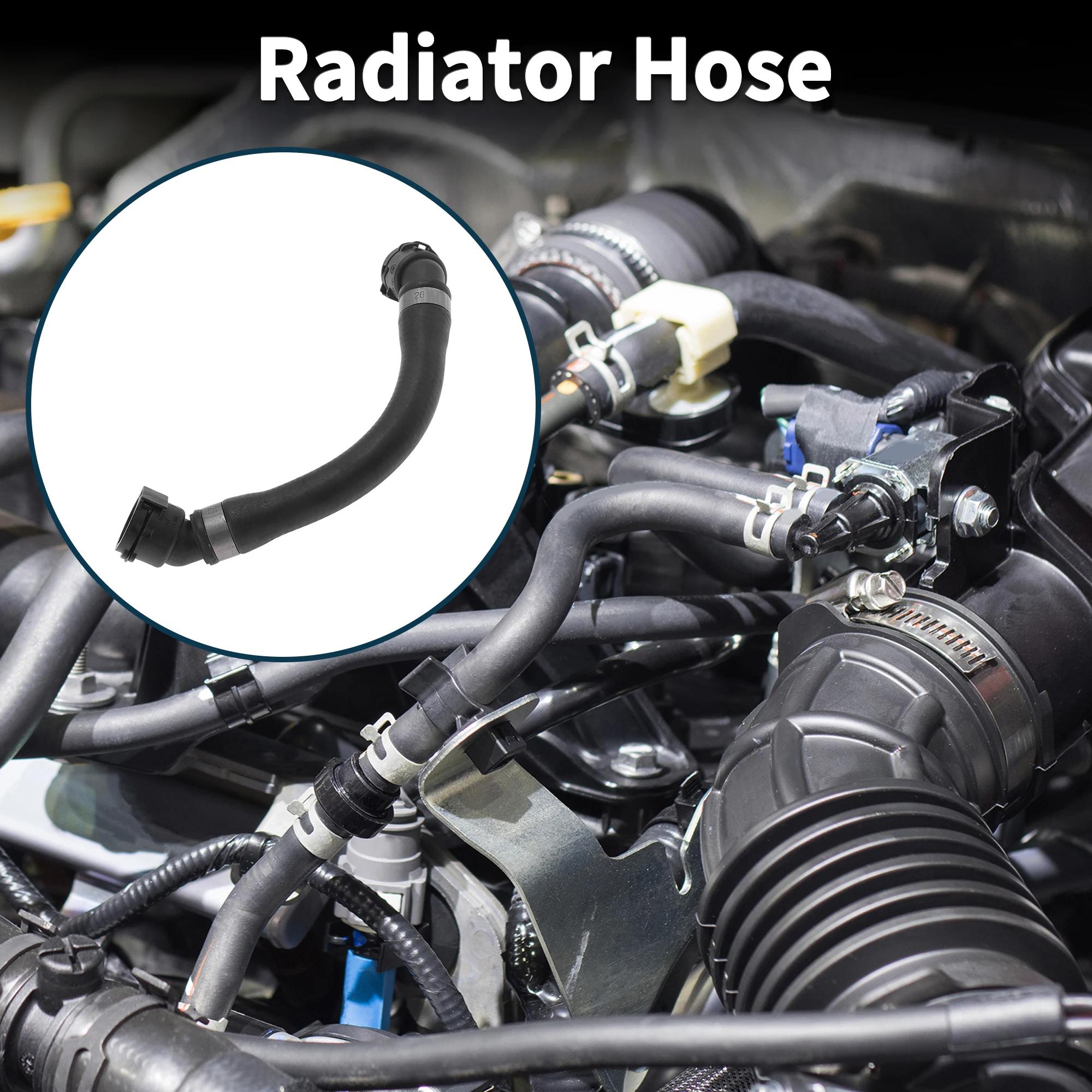 

Шланг радиатора UXCELL No 17127576367 для BMW X5 2012-2019, труба охлаждающей жидкости