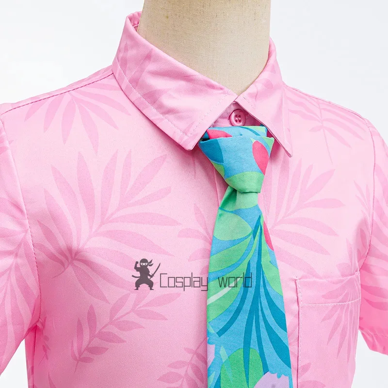 نيك وايلد تأثيري حلي عيد الميلاد الكرتون الثعلب نيك زي قميص السراويل التعادل الملابس الزي المدرسي مجموعة ملابس مرحلة الحفلات #4