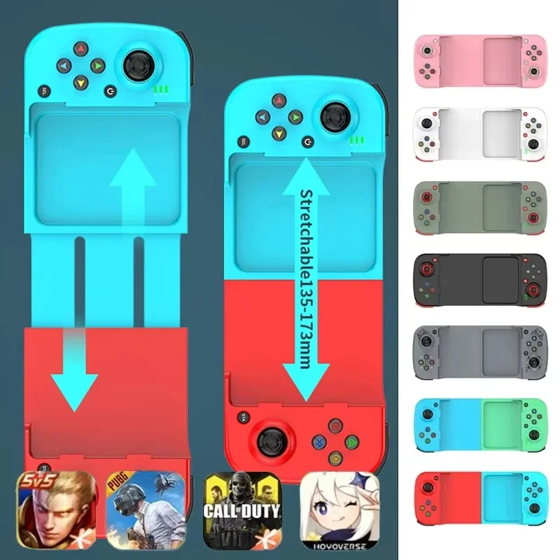 D3 Wireless Bluetooth 5.0 Stretchable Gamepad For Ios & Andr