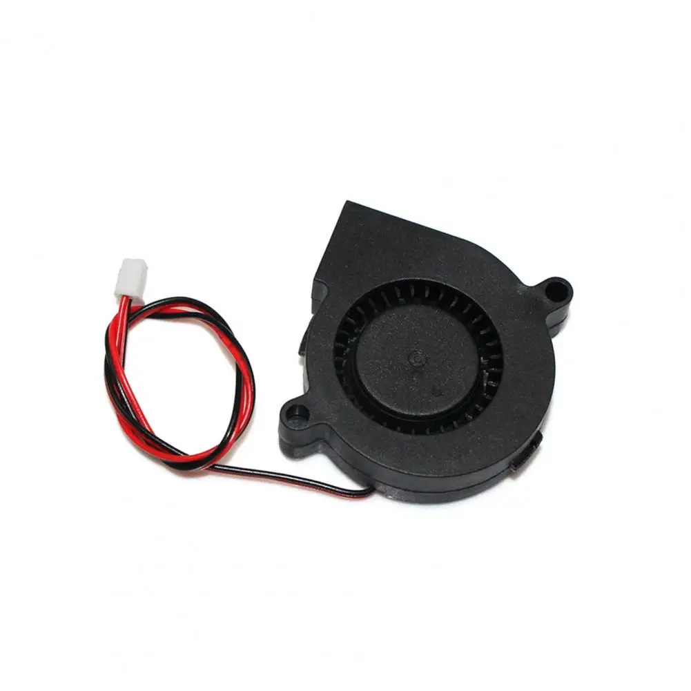 Small Fan 3d Printer Fan Dc 5v/12v/24v Silent Turbo Blower Heat Dissipation 2 Pin Terminal Printer Accessories Replacement