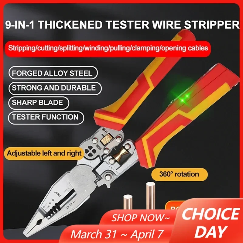 9 In 1 Electrician …