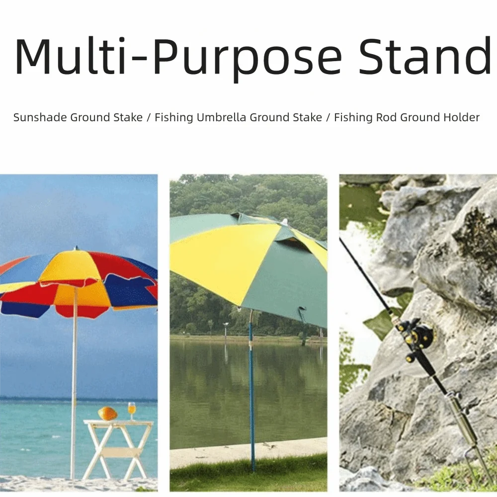 Adjustable Umbrella Clamp Bracket Water-proof Easy To Install Patio Umbrella Holder Stable Anti-rust Umbrella Stands Chair