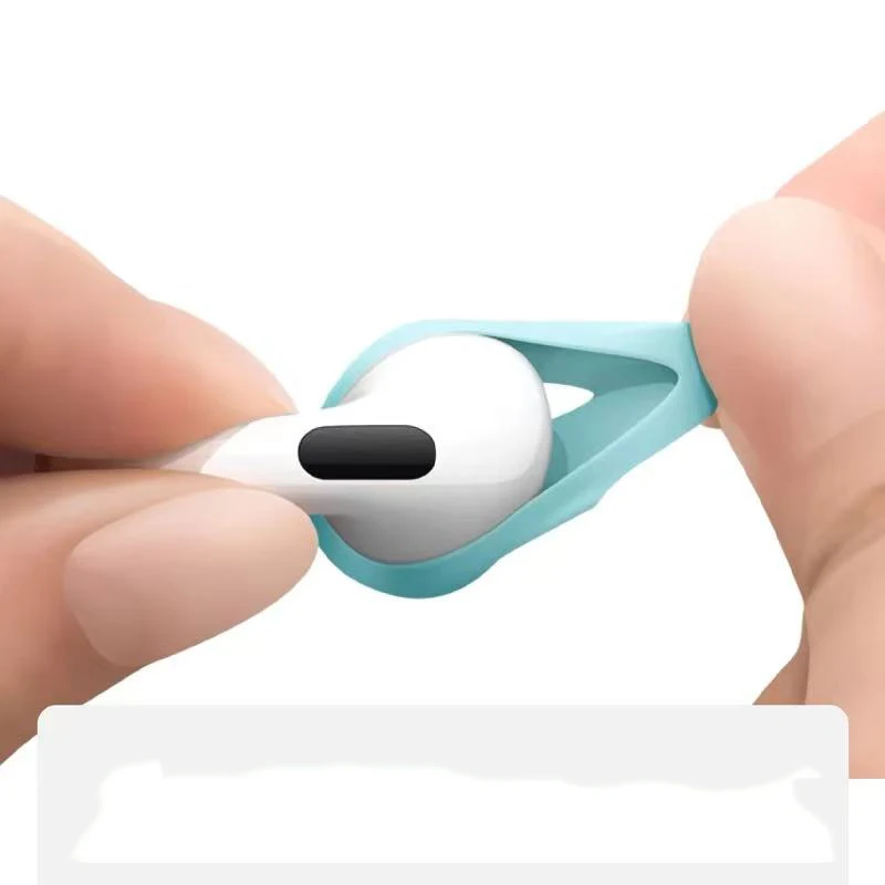 Suitable For Airpods4 Protective Cover Apple AirPods Four Generation Earmuffs Small  Silicone Sleeve Ultra-thin Non-slip image 4