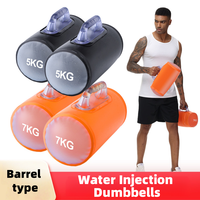 Water Filled Training Dumbbells, Travel Weights Set, Adjustable Weights to 4-30 Lbs/Pair, Portable Gym for Strength Training