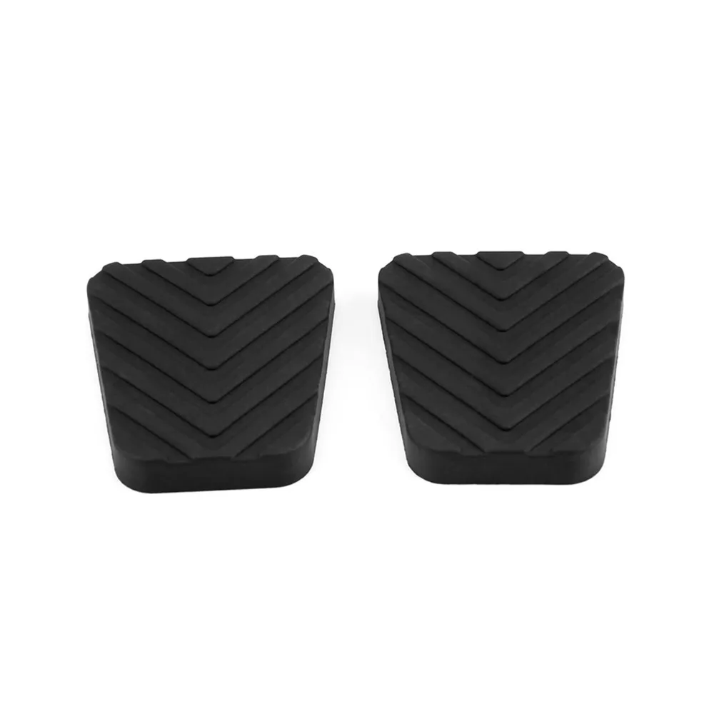 1 Pair Rubber Brake Clutch Pedal Pad Black 3282536000 Pedal Rubber Cover for Accent / Tucson / Tiburon / Elantra / Genesis Coupe