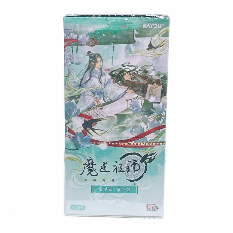 KAYOU Mo Dao Zu Shi Karten MDZS Vol.5 Großmeister der Dämonischen Kultivierung Mystery Box Original Sammelkarten Spielzeug Geburtstagsgeschenke
