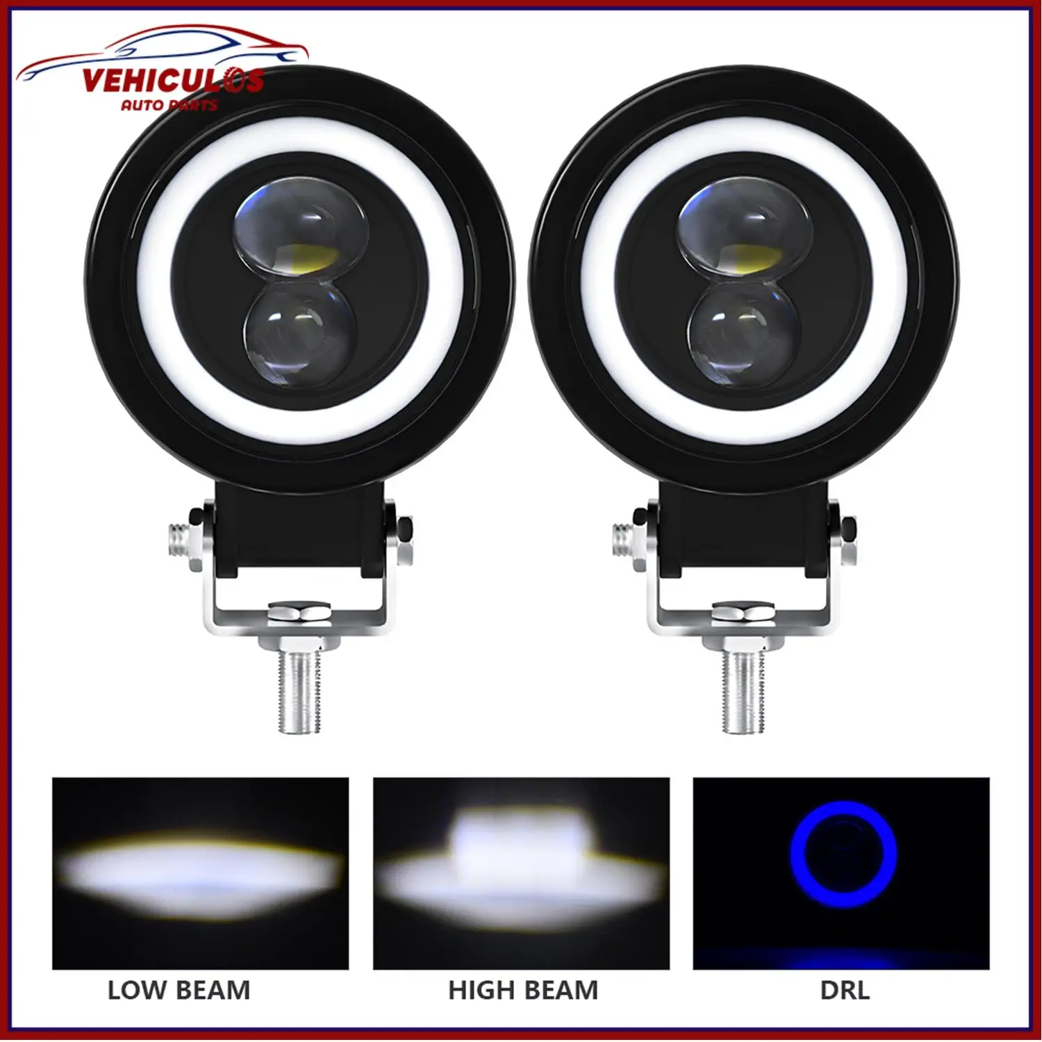 

АВТОМОБИЛЬНЫЕ 2 шт., 60 Вт, 6000 К, 3 дюйма, 9-80 В, рабочий свет ближнего и дальнего света, DRL для автомобиля, мотоцикла, квадроцикла, аксессуары, дропшиппинг, оптовая продажа