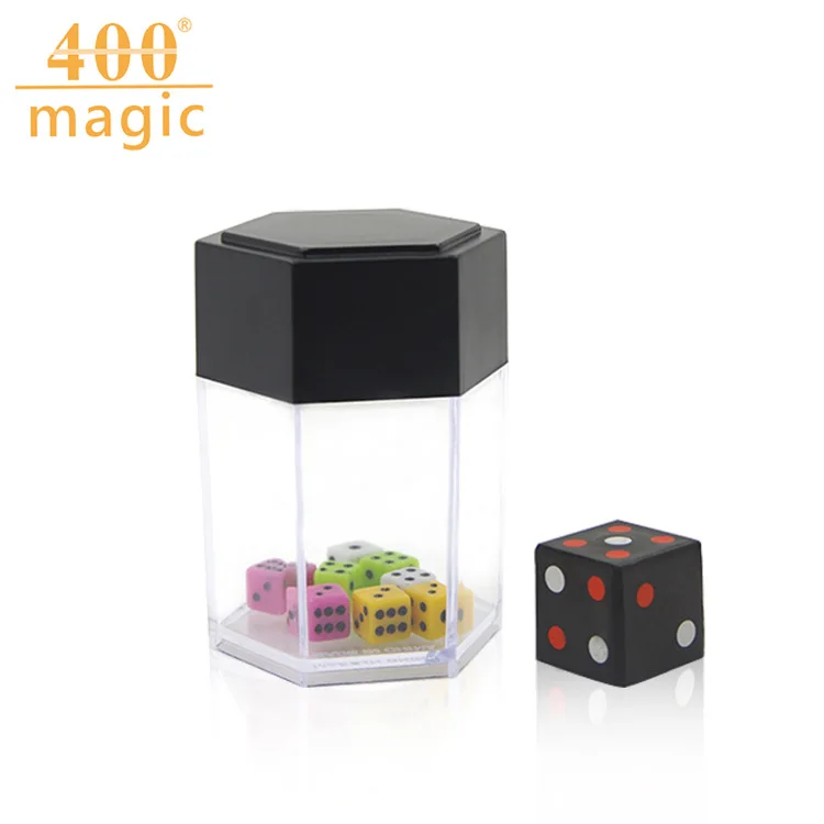Large Colorful Exploding Dice, One Turns into Eight, Explosion Dice Magic Toy, Magic Props