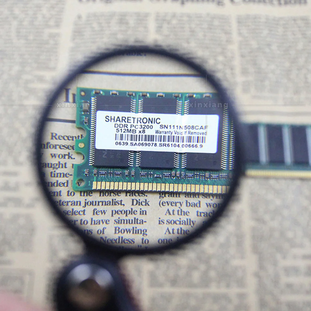 

5Pcs Foldable Magnifier with Pouch Portable Handheld Magnifying Glass for Seniors Kids Adults Hobbies Crafts Detailed