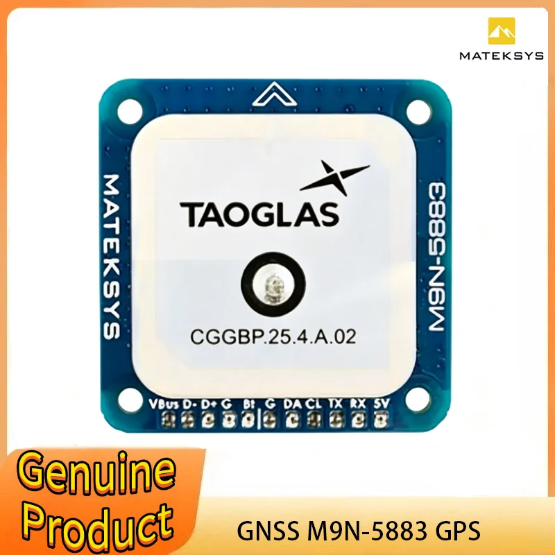 MATEK MATEKSYS GNSS COMPASS M9N-5883 GPS for Long Rang RC FPV Drone