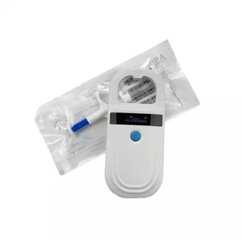 Handheld Waterproof Microchip Scanner for Cats & Dogs 134.2kHz RFID Reader USB Access Mini Tag EM4305 Glass Chip DT180C Model view 2