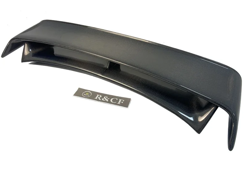 

Nsmo style double decker Trunk Spoiler High Wing Carbon Fiber Black Glossy For 2009-20 Nissan 370Z Z34 Fairlady Z
