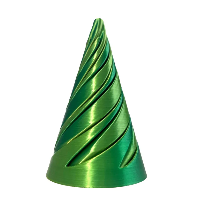 3D Printing Spiral Pyramid Creative Puzzle Ornament Three-dimensional Cone Home Decoration Children's April Fool's Day Gift