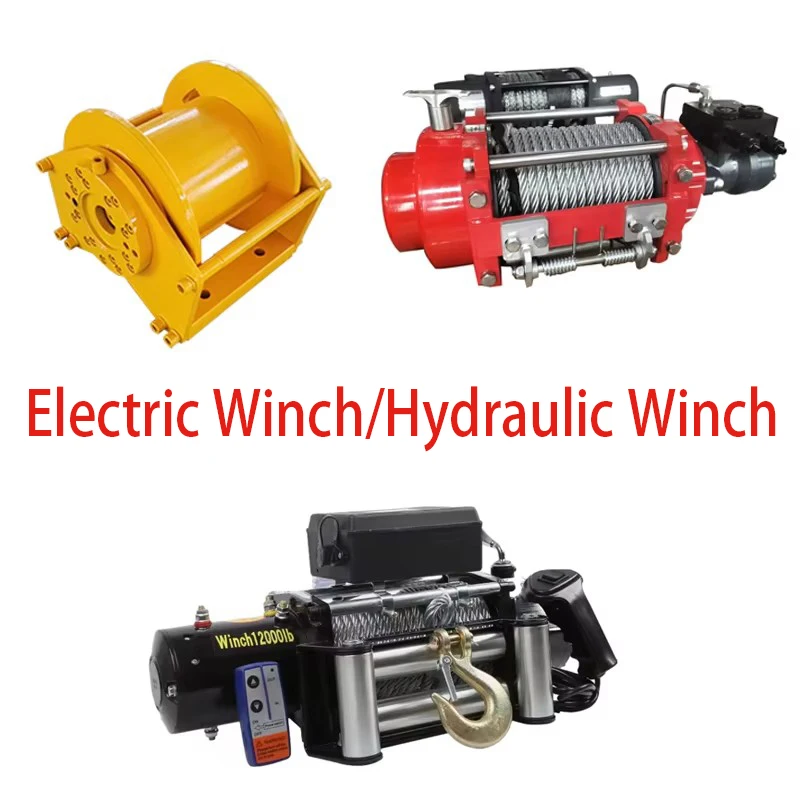 Good Price Electric Winch 2000LBS -20000LBS Forestry High Speed Wire Rope Vehicle Mounted Winch Hydraulic 4 Ton-30 Ton
