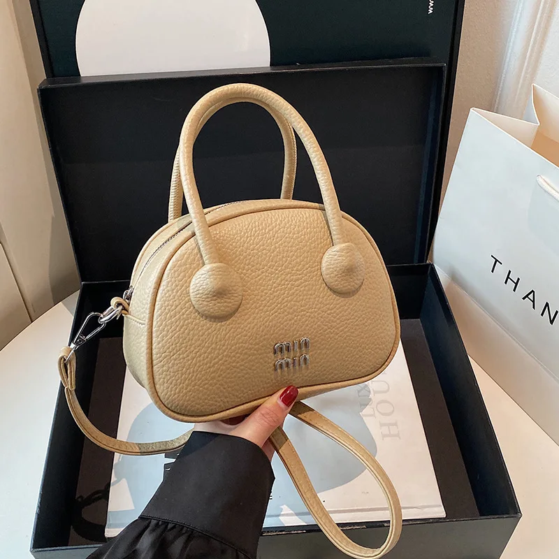 

‌ Новая дизайнерская сумка 2025 года — маленький квадратный кошелек с роскошной текстурой, через плечо/плечо, многосторонняя, шикарный и минималистичный стиль для женщин