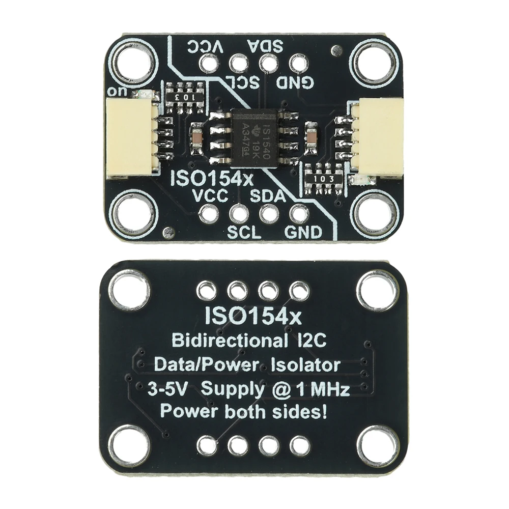 

Модуль двунаправленного изолятора I2C ISO1540, совместимый с штифтом STEMMA QT Qwiic, непаянным