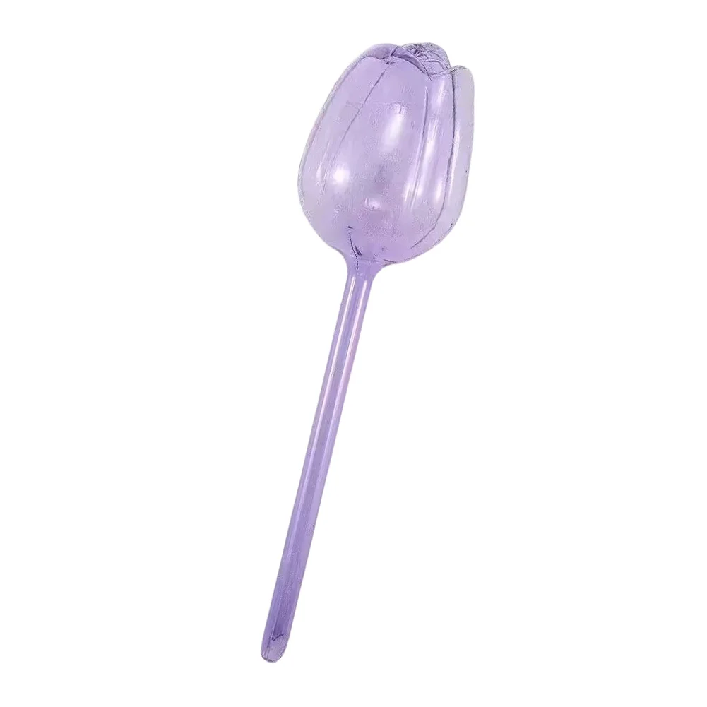 Automatic Watering Bulbs Set of 4 Tulip PVC for Indoor Outdoor Plants 150ml Each for Potted Plants and Window Boxes