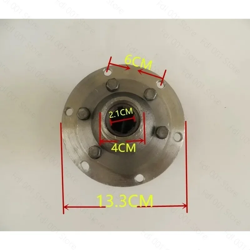 Wear‑Resistant Differential Assembly Chain Gear Set Replacement Spare Part for Electric Tricycle