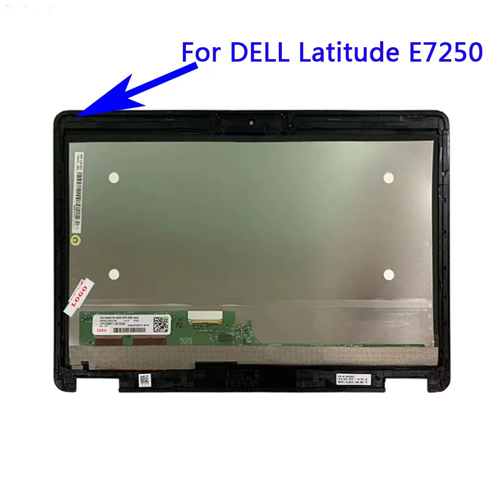 Imagem -05 - Lcd Display Touch Screen Assembly Dell Latitude E7250 E7270 E5270 12.5 Polegada Fhd Lp125wf1-spg1 Lp125wf1-spg4 039dcw