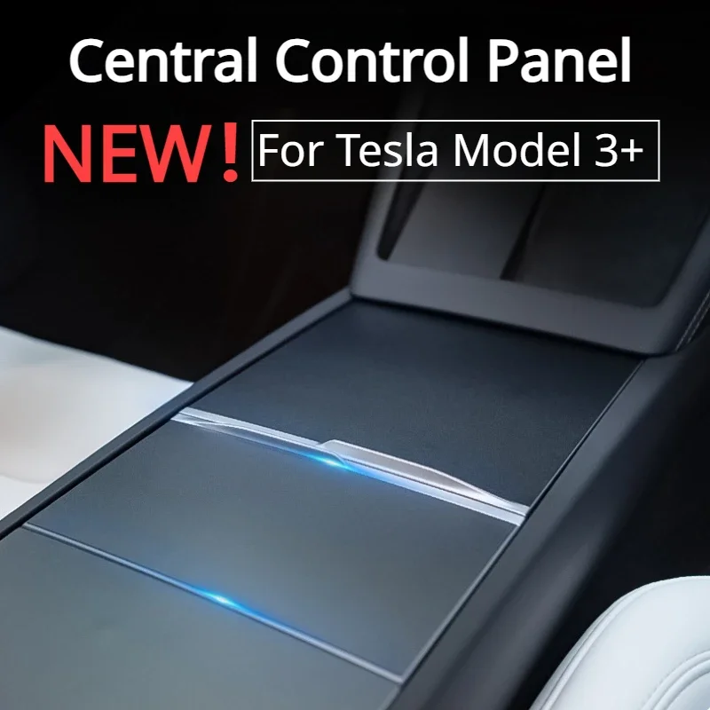 For Tesla Model 3+ Central Control Panel Central Control Armrest PC Protection Patch New Model3 Highland 2024 Car Accessories