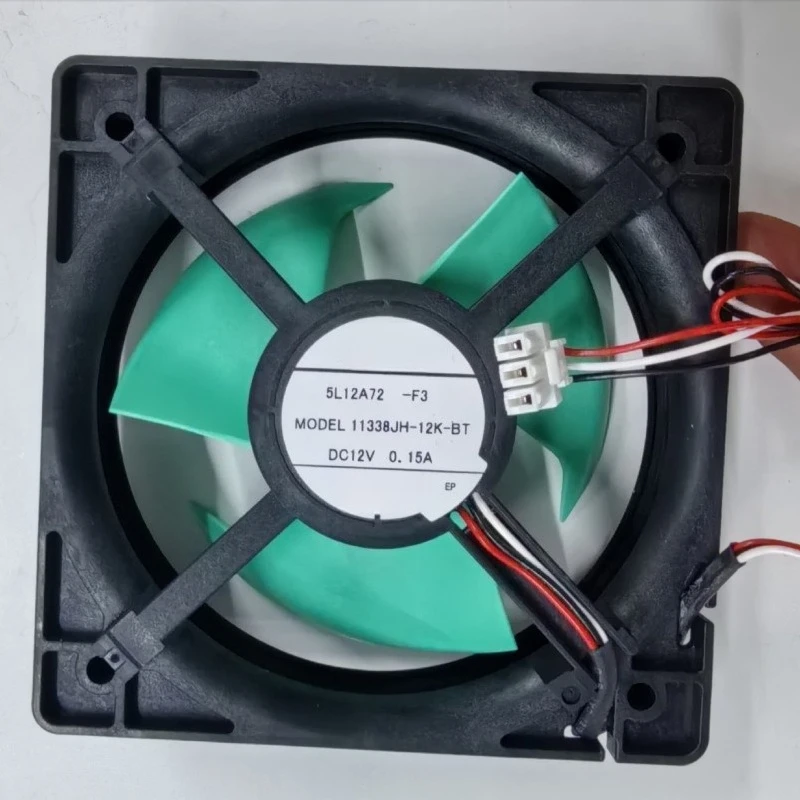 For Refrigerator Cooling Fan Fan NMB JH-12K-BT DC12V 0.10A Three-wire Motor