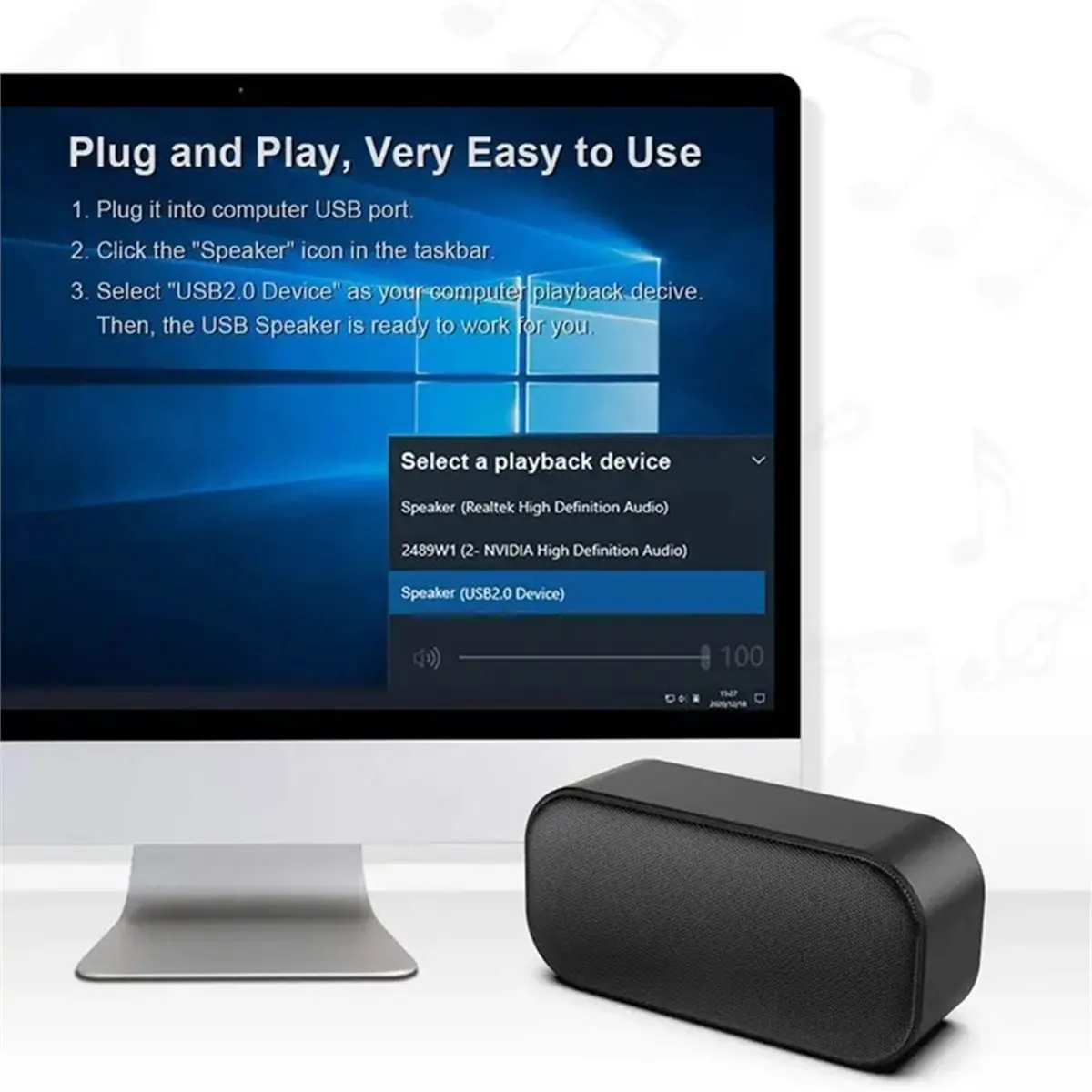 

*AA90P Портативный USB-динамик для компьютера, проводной динамик для ноутбука, портативный компьютер Plug and Play