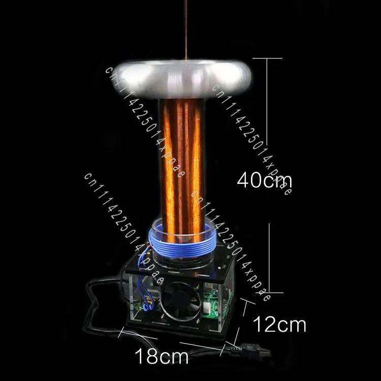 For DIY Kit Large Finished Product Pulse High Voltage High Power Induction Arc Music Coil Is Suitable