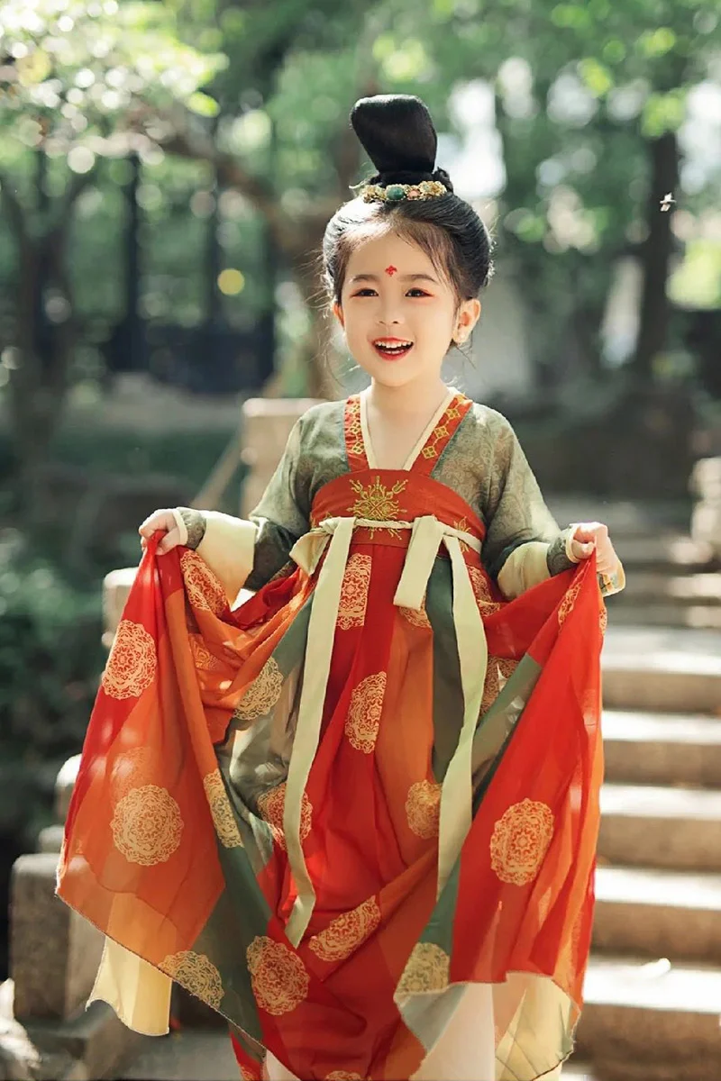 Disfraz Hanfu tradicional chino para mujer, vestido de la antigua dinastía Han, vestido de princesa Oriental, ropa de baile de la dinastía Tang