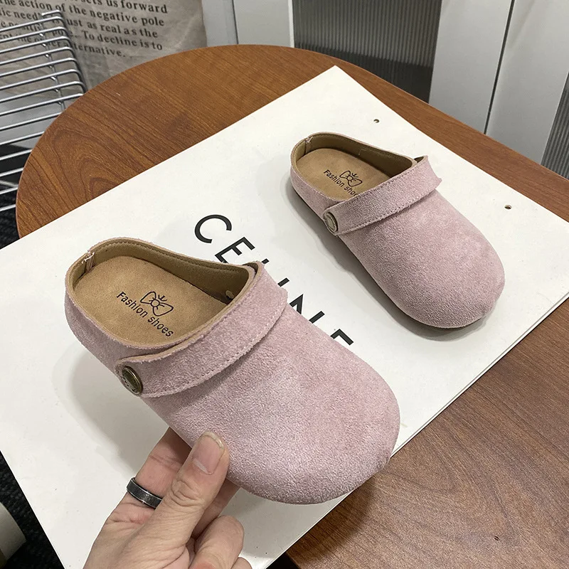 Girls Sandals 2026Summer New Style Children's Soft Bottom Versatile Single Shoes for Girls Leisure Outdoor Travel Walking Sandal