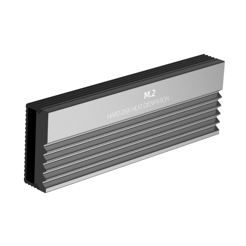 Kompak M.2 Heatsink SSD NVMe Heat Sink Paduan Aluminium untuk PCIE 2280 Hard Disk Dropship