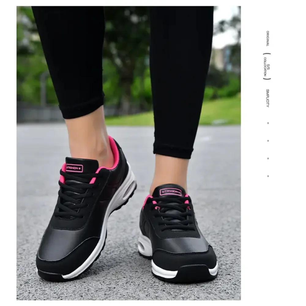 العلامة التجارية الرجال أحذية رياضية تنوعا وسادة هوائية احذية الجري الرجال منصة جلدية أحذية مفلكنة تنفس الرجال أحذية رياضية غير رسمية