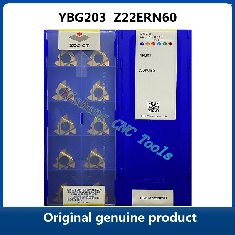 

Original genuine product ZCC CT YBG203 YBG205 Z22ERN60 CNC Threaded turning tools Lathe Cutter Tools