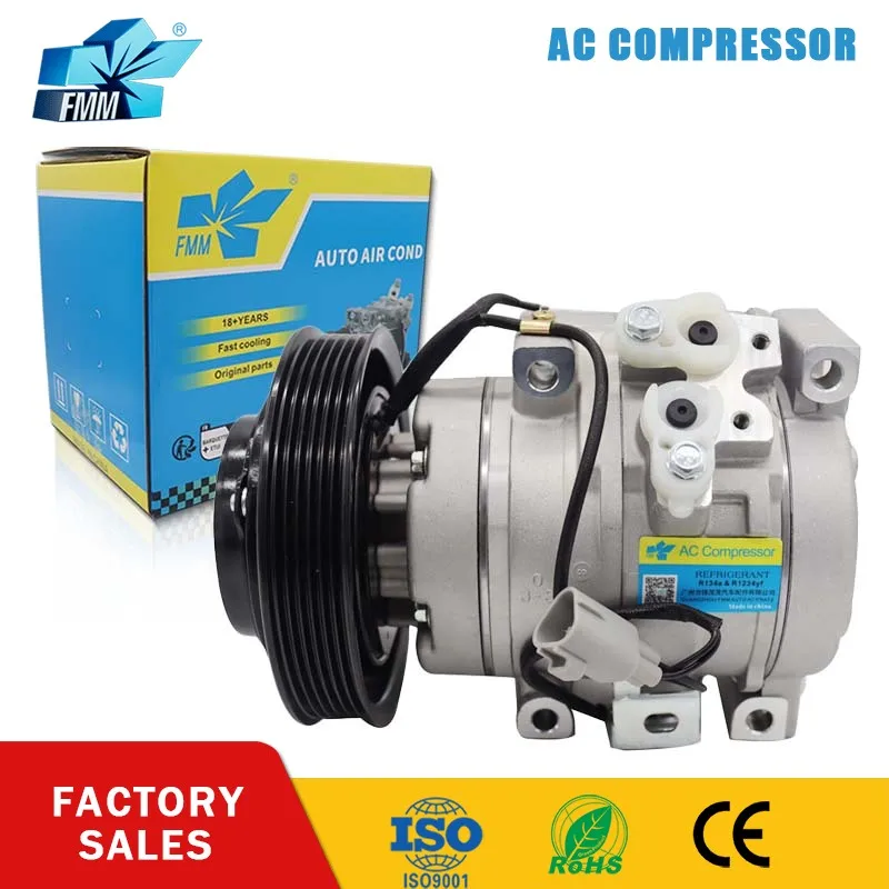

FMM 10S15L A/C AC Compressor for Toyota Altis Corolla Celica 88310-32020 88320-2B420 447220-3613 447170-9870 447220-3953