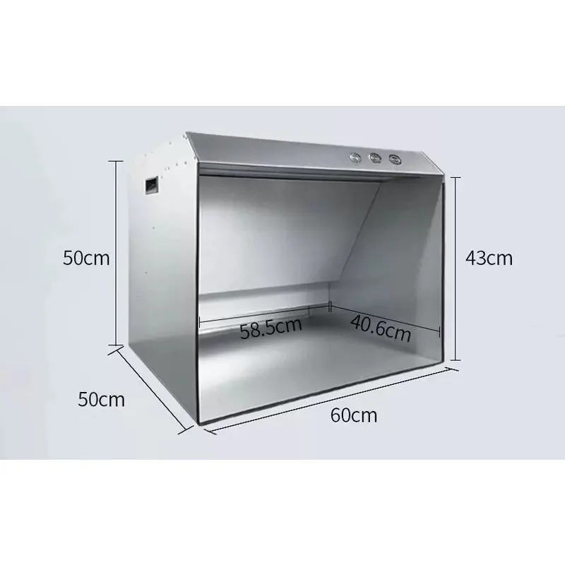 for 220V 110V Negative Pressure Spray Booth Exhaust Workstation Paint Filter Airbrush