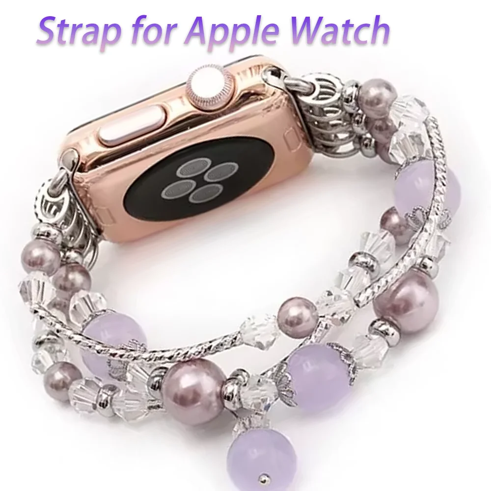 

Link Bracelet Strap for Apple Watch Band Ultra 2 10 42mm 46mm 9 8 7 45mm 41mm Handmade Watchband 6 5 4 SE 44mm 40mm Accessories