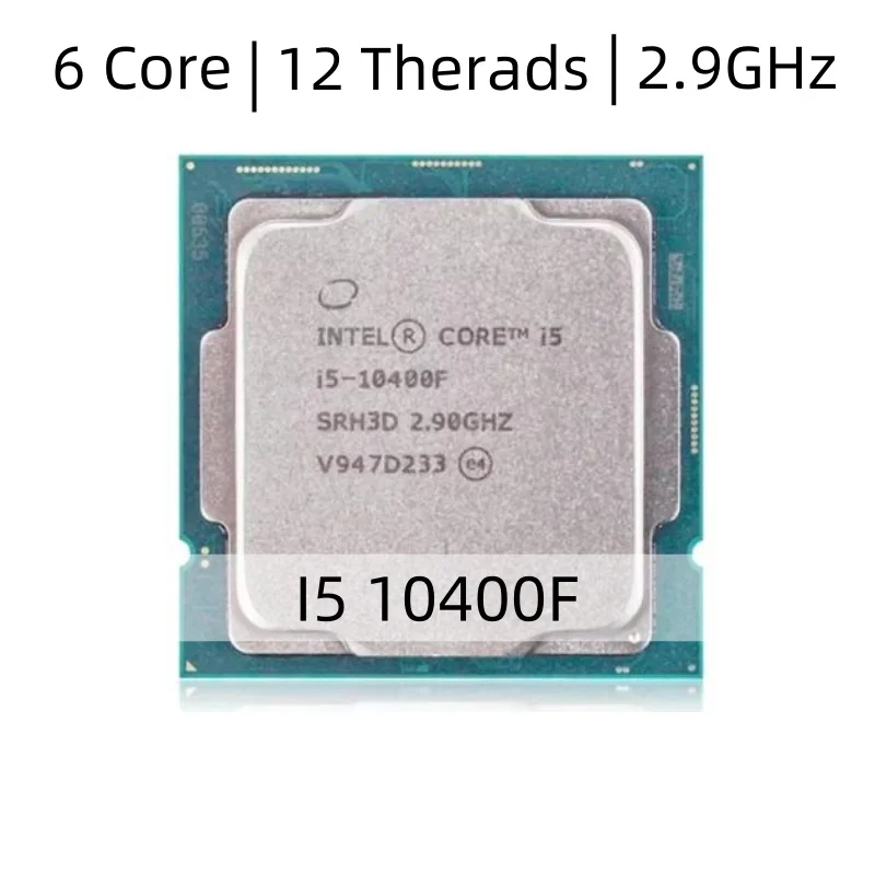 Core i5 10400F CPU Processor 2.9GHz 6 Core 12 Thread Core I5 CPU New LGA 1200 ‌slotes For B460/Z490‌/H410‌/‌H470 motherboard