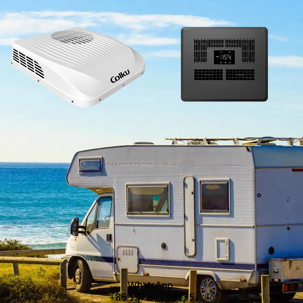 Reliable Colku GCB23A R32 DC 12V RV AC Unit 2100W Cooling Capacity 15-30 Roof Mounted Energy Saving Air Conditioning 1 Year