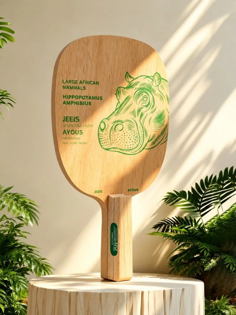 1-ply-ayous-table-tennis-blade-thickened-solid-wood-ping-pong-racket-blade-for-looping-play-japanese-hexagonal-or-chinese-blade