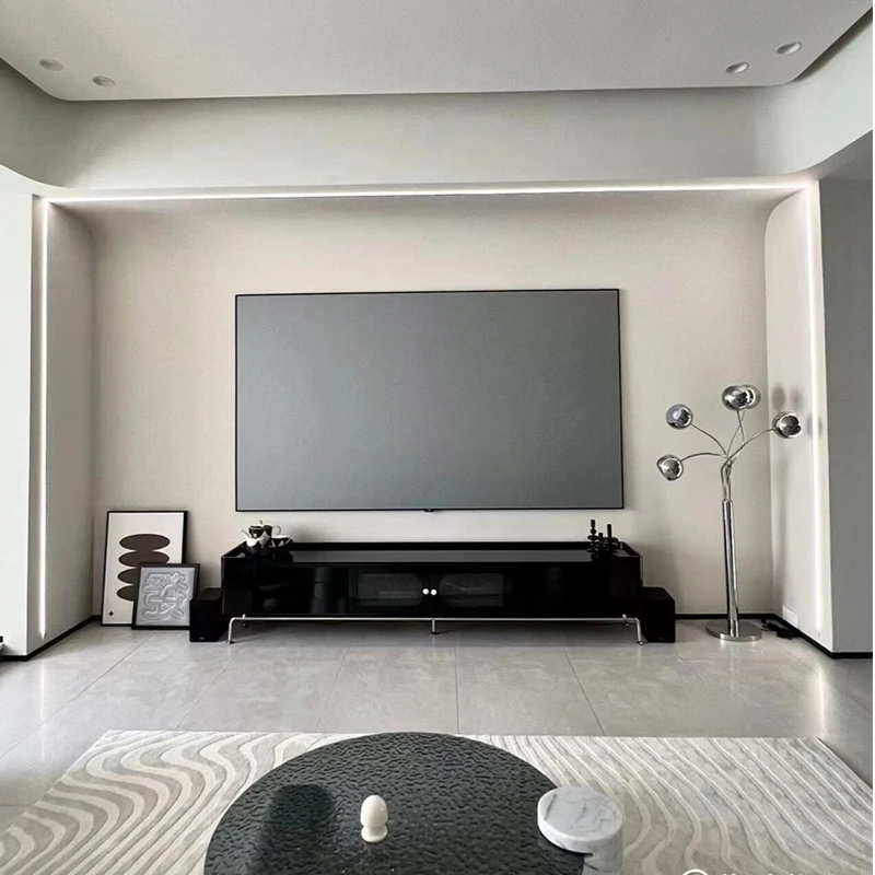 2024 nuovo diamante nero ALR schermo del proiettore luce ambientale che rifiuta telaio fisso 1CM cornice Ultra stretta CLR 4K 8K proiezione 3D