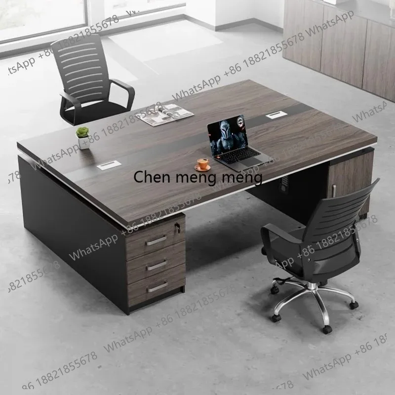 

Универсальный деревянный офисный стол в винтажном стиле, большой размер, для интерьера офиса, модный, для зоны отдыха, мебель для лаунж-зоны