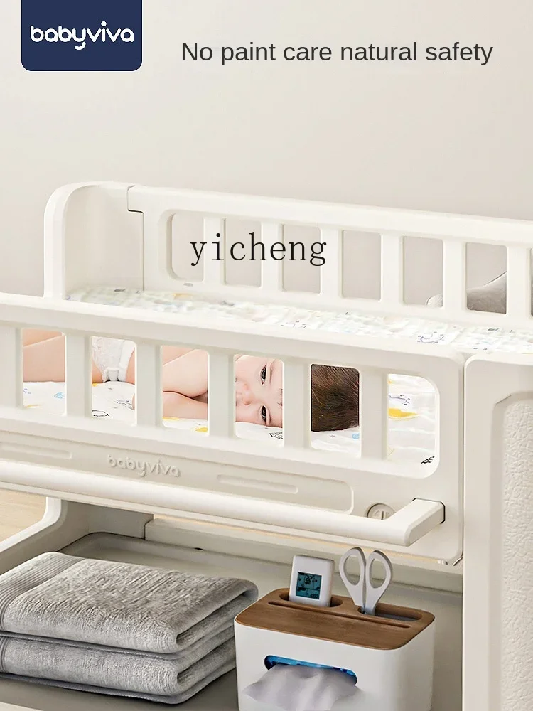 Picture 5: XL Baby Diaper-Changing Table Baby Touch Baby Caring Table Diaper Changing Removable Bath Crib