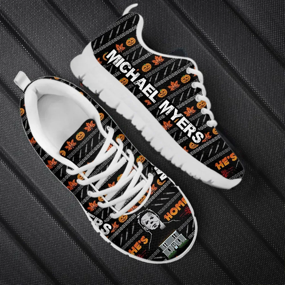 Men Shoes Myer - Custom 2023 Halloween Flat Shoes Horror