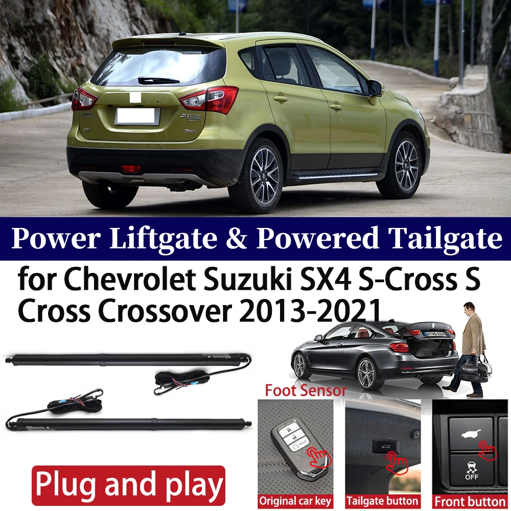 for Chevrolet Suzuki SX4 S-Cross S Cross Crossover 2013-2021 Car Auto Power Electric Tailgate Liftgate Lift Trunk Closer System