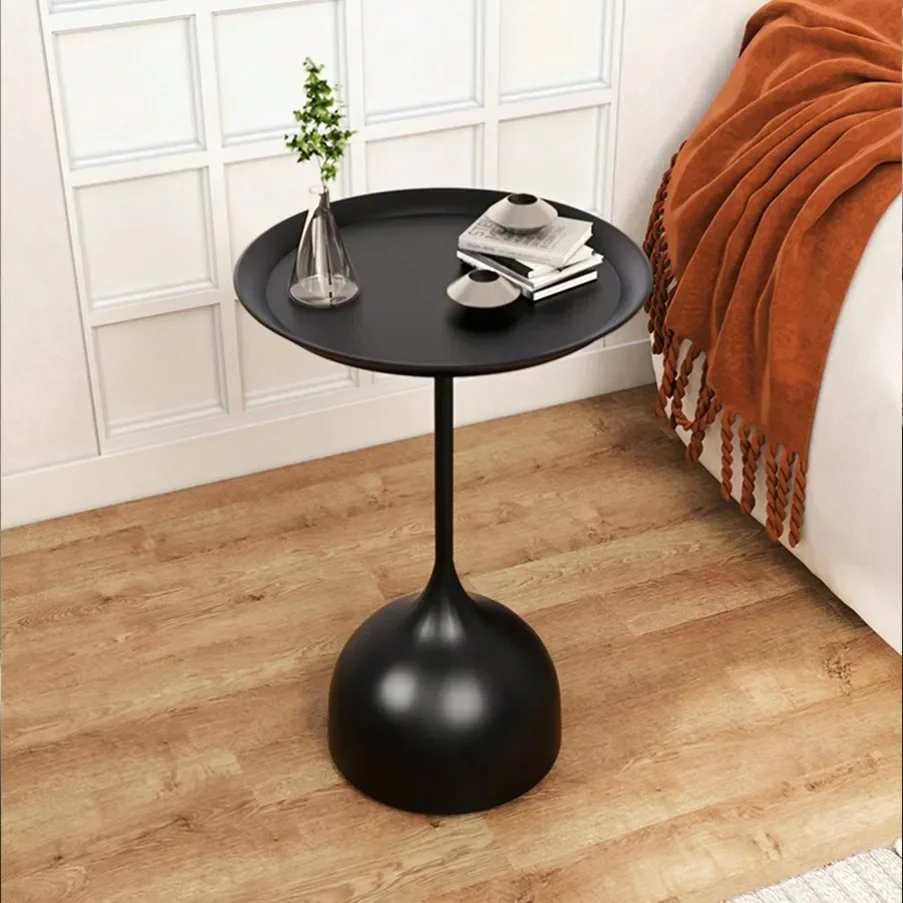 Sofa Small Side Table Nordic Coffee Table  SimpleIron Art Small Round  Bedside Table Mesa for Front Door  Livingroom