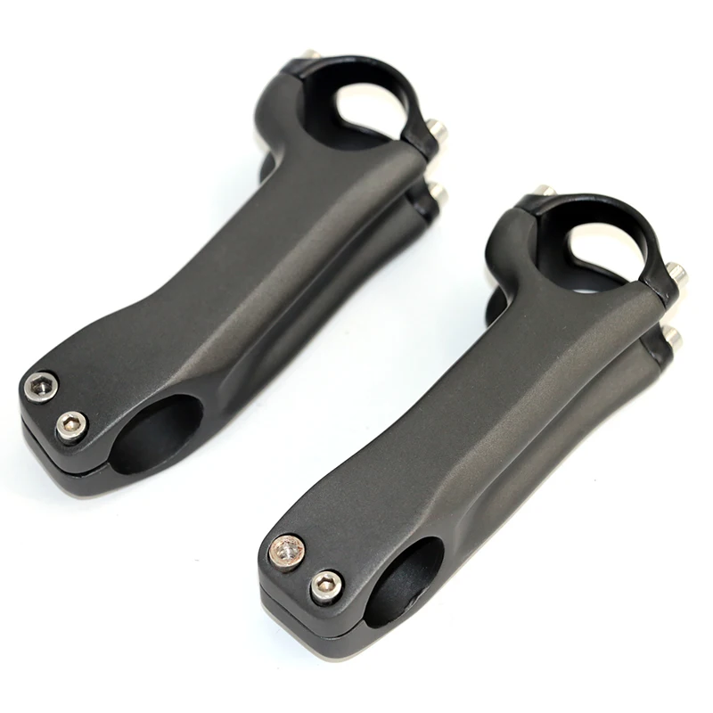 Full Carbon Fiber Handle Highway Mountain Bicycle Vertical Pipe Positive and Negative-6 °-17 ° Handle Negative Angle