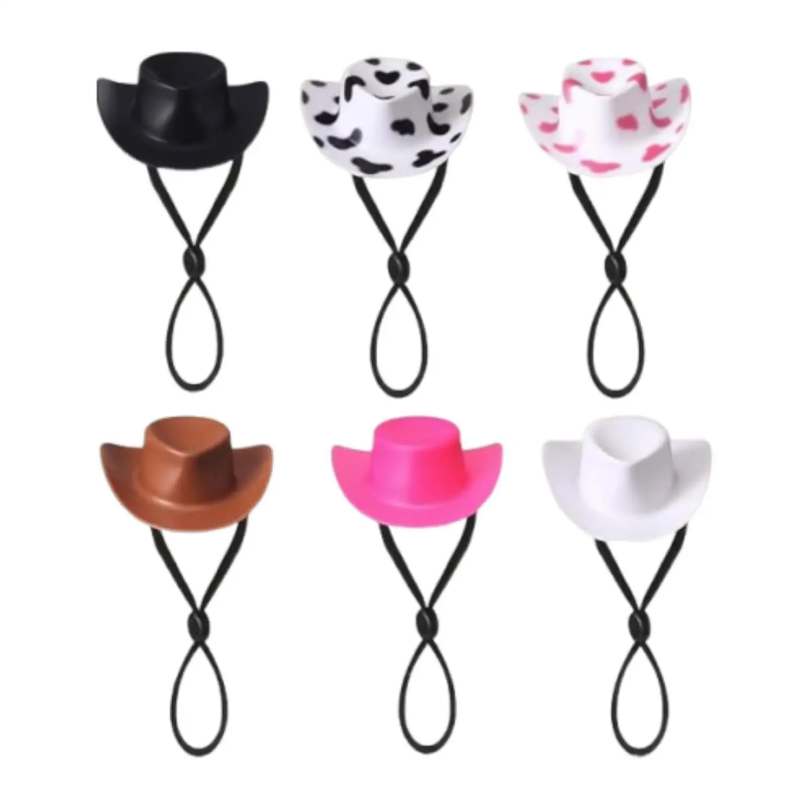 

6 Pieces Mini Desk Goose Headwear Goose Outfit for Desk Home Living Room