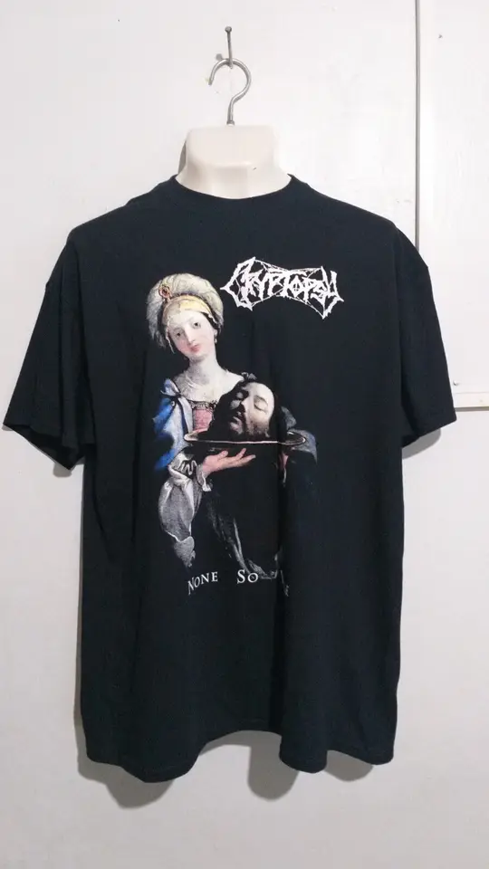 Cryptopsy Death Metal T-shirt, nenhum tão vil, sufocamento morrer