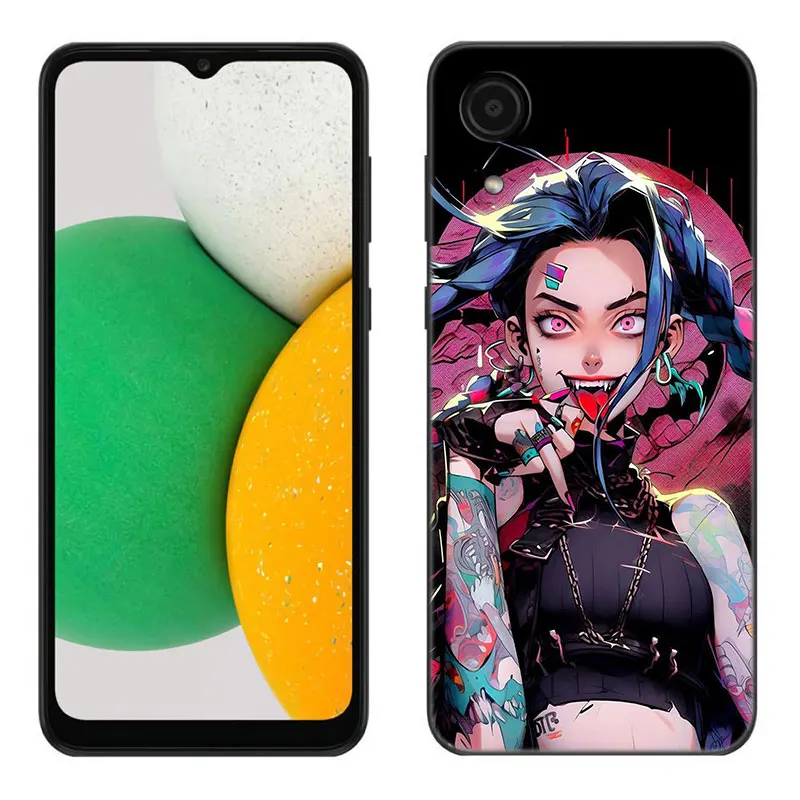 League of Legends LOL Black Phone Case For Samsung Galaxy A01 A03 Core A04 E A02 A05 A10 A20 A21 A30 A50 S A6 A8 Plus A7 2018