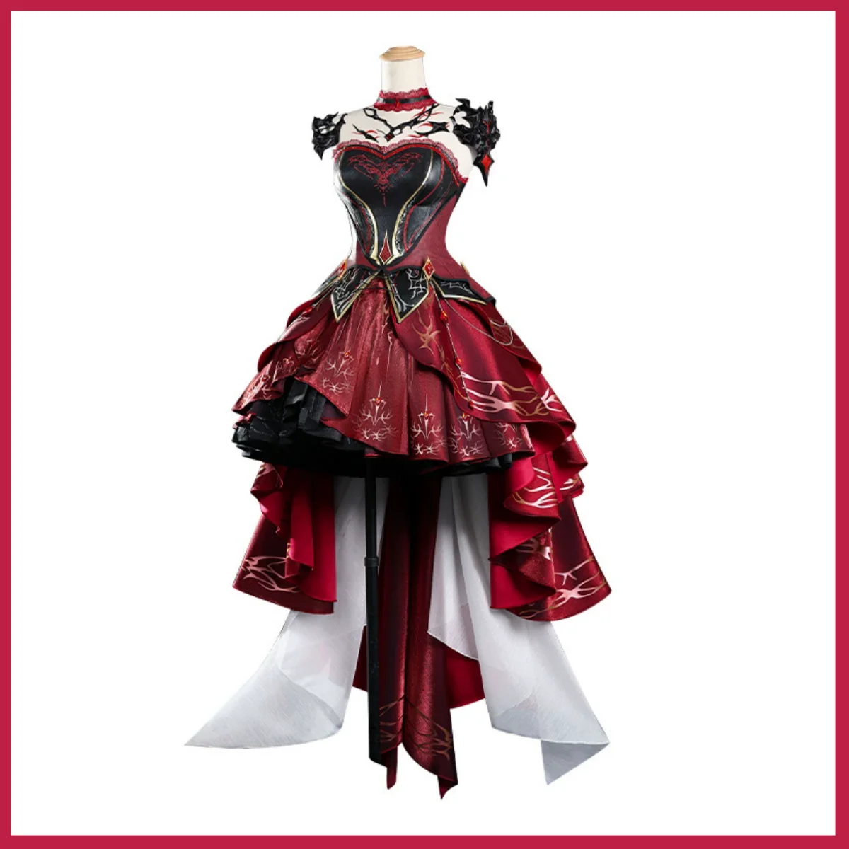 

Zayne Xavier Rafayel Abyss Dominator Uniform Sexy Red Dress Woman Suit Game Love and Deepspace Player Heroine Cosplay Costume